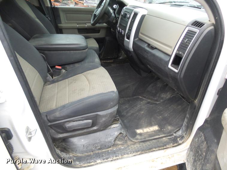 image for item J2625 2012 Dodge Ram 1500 Quad Cab pickup truck