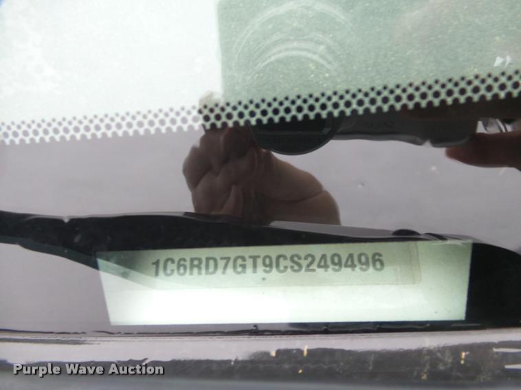 image for item J2625 2012 Dodge Ram 1500 Quad Cab pickup truck