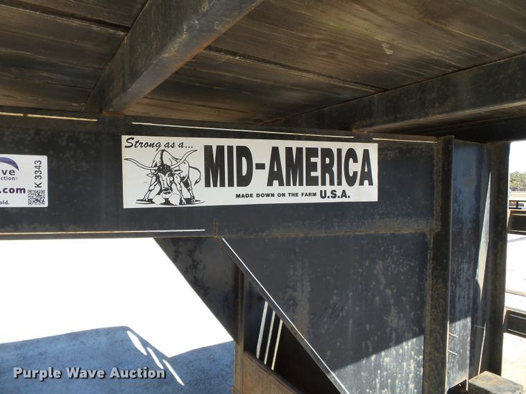 image for item K3343 2009 Mid-america equipment trailer