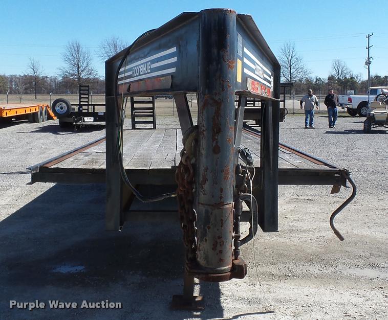 image for item K3344 1996 Donahue HF24BT equipment trailer