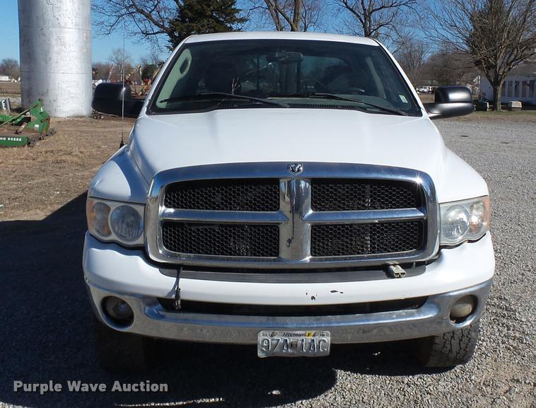 image for item K3367 2005 Dodge Ram 2500 Quad Cab pickup truck