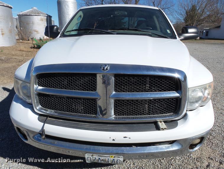 image for item K3367 2005 Dodge Ram 2500 Quad Cab pickup truck