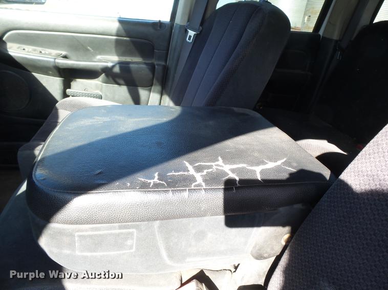 image for item K3367 2005 Dodge Ram 2500 Quad Cab pickup truck