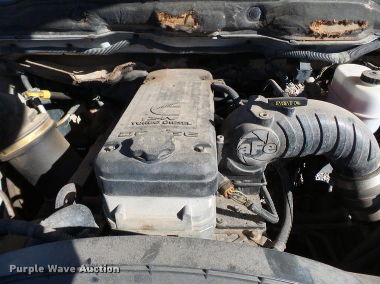 image for item K3367 2005 Dodge Ram 2500 Quad Cab pickup truck