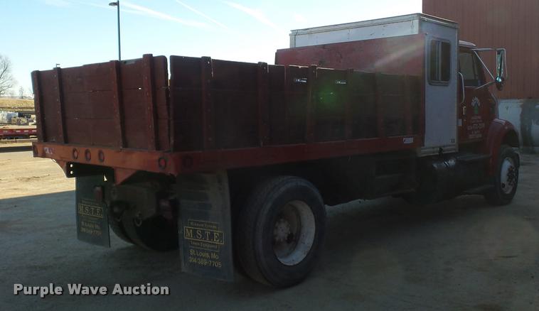 image for item L4586 1994 International 8100 flat dump bed truck