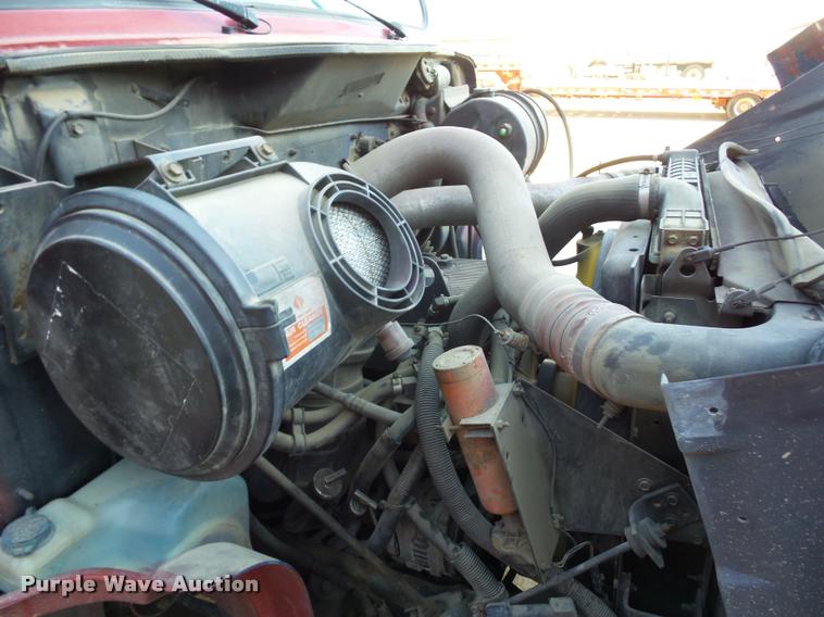 image for item L4586 1994 International 8100 flat dump bed truck