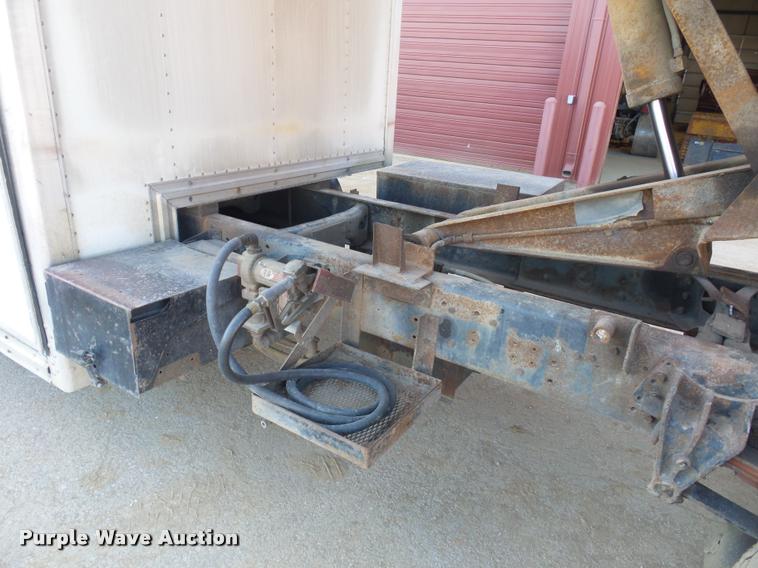 image for item L4586 1994 International 8100 flat dump bed truck