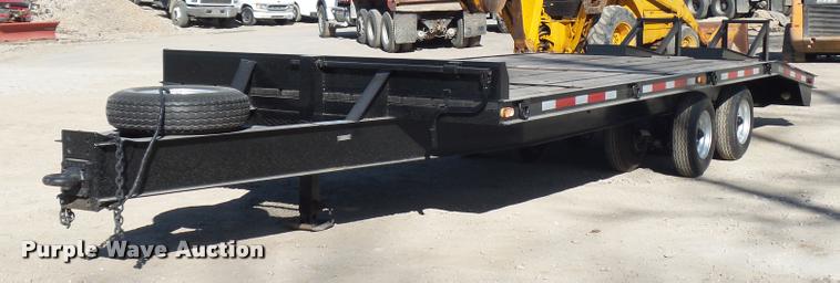 image for item L4589 2017 shop built equipment trailer