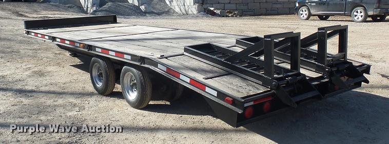 image for item L4589 2017 shop built equipment trailer