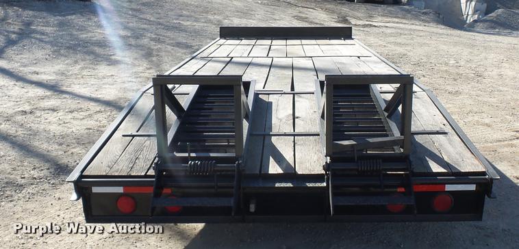 image for item L4589 2017 shop built equipment trailer