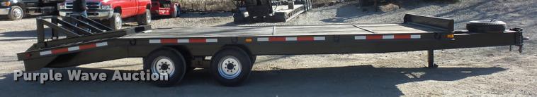 image for item L4589 2017 shop built equipment trailer