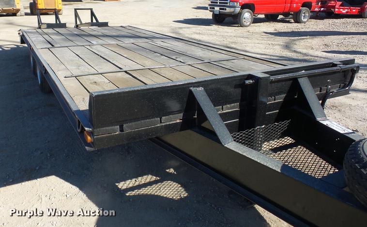 image for item L4589 2017 shop built equipment trailer