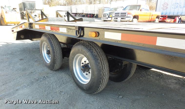 image for item L4589 2017 shop built equipment trailer