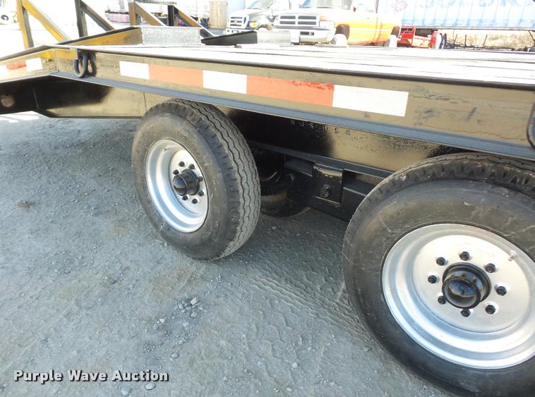 image for item L4589 2017 shop built equipment trailer