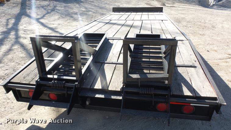 image for item L4589 2017 shop built equipment trailer