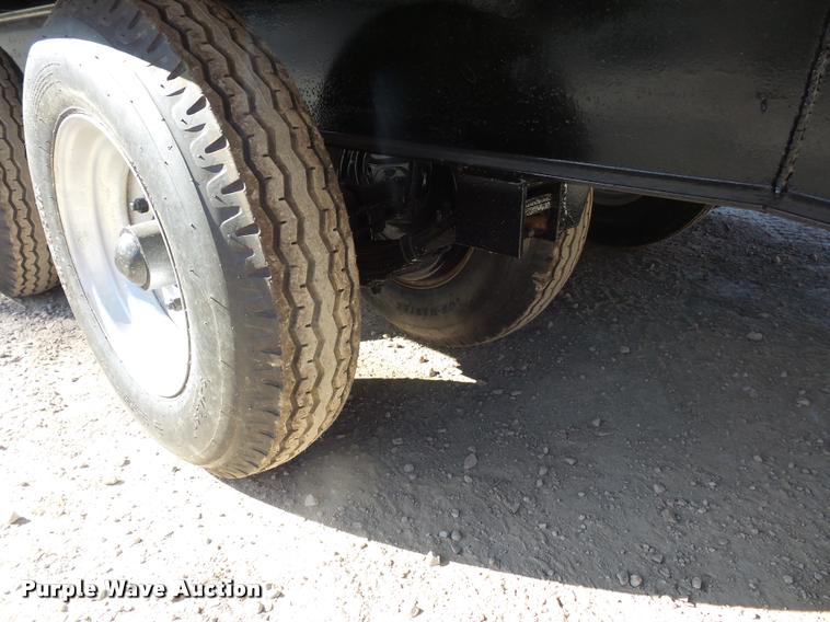 image for item L4589 2017 shop built equipment trailer