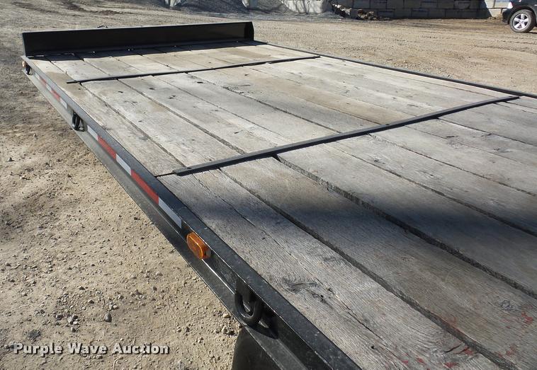 image for item L4589 2017 shop built equipment trailer