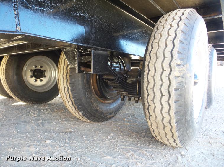 image for item L4589 2017 shop built equipment trailer