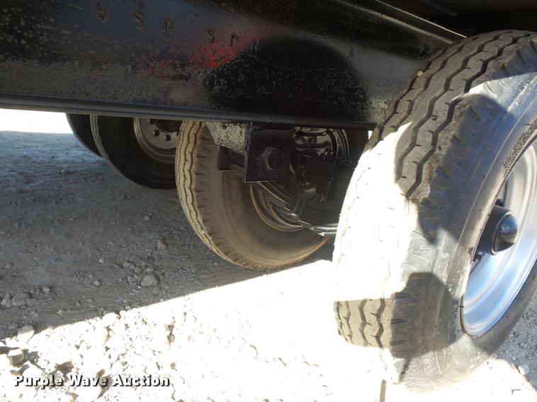 image for item L4589 2017 shop built equipment trailer