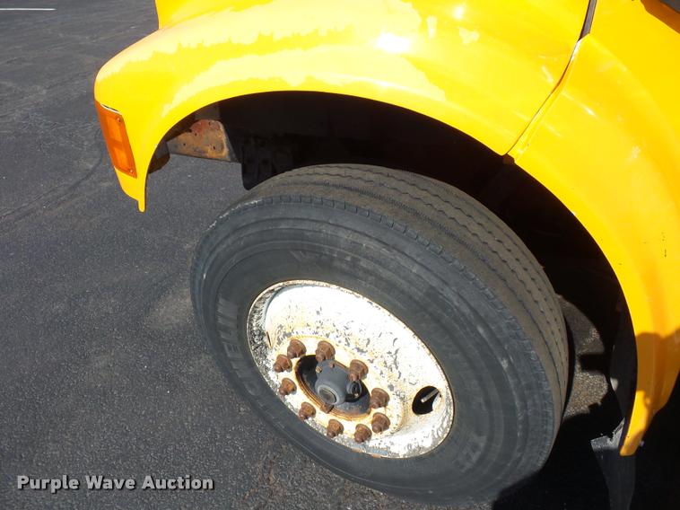 image for item L4645 2001 International 4900 Crew Cab truck cab and chassis