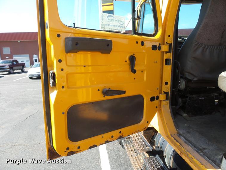 image for item L4645 2001 International 4900 Crew Cab truck cab and chassis