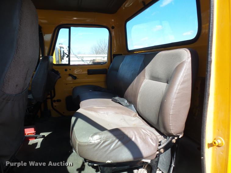 image for item L4645 2001 International 4900 Crew Cab truck cab and chassis