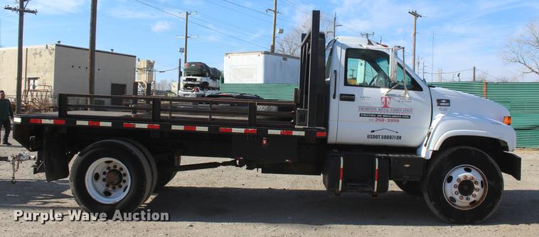 image for item L4948 1998 Chevrolet Kodiak C6500 flatbed truck