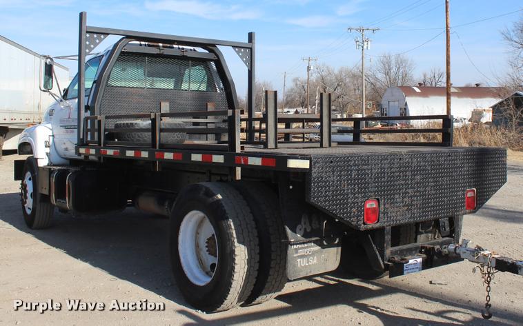 image for item L4948 1998 Chevrolet Kodiak C6500 flatbed truck