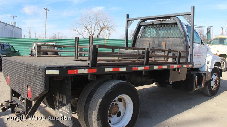 image for item L4948 1998 Chevrolet Kodiak C6500 flatbed truck