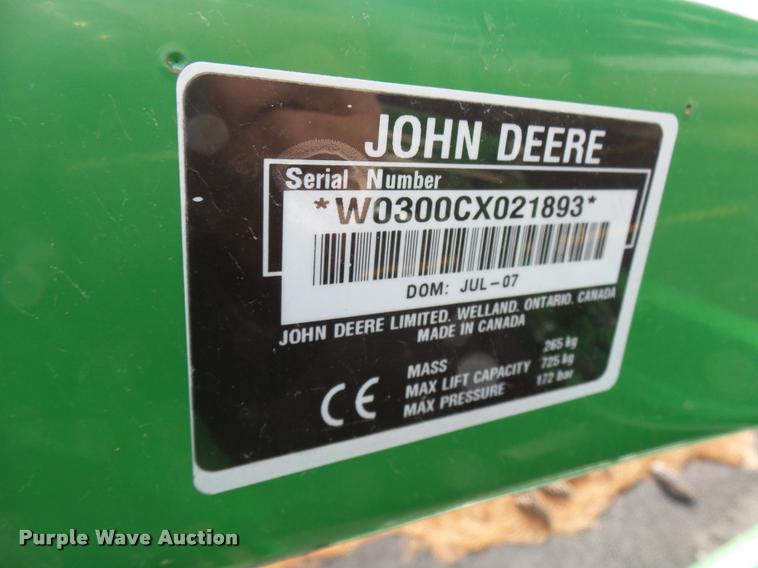 image for item L7243 John Deere 300CX loader