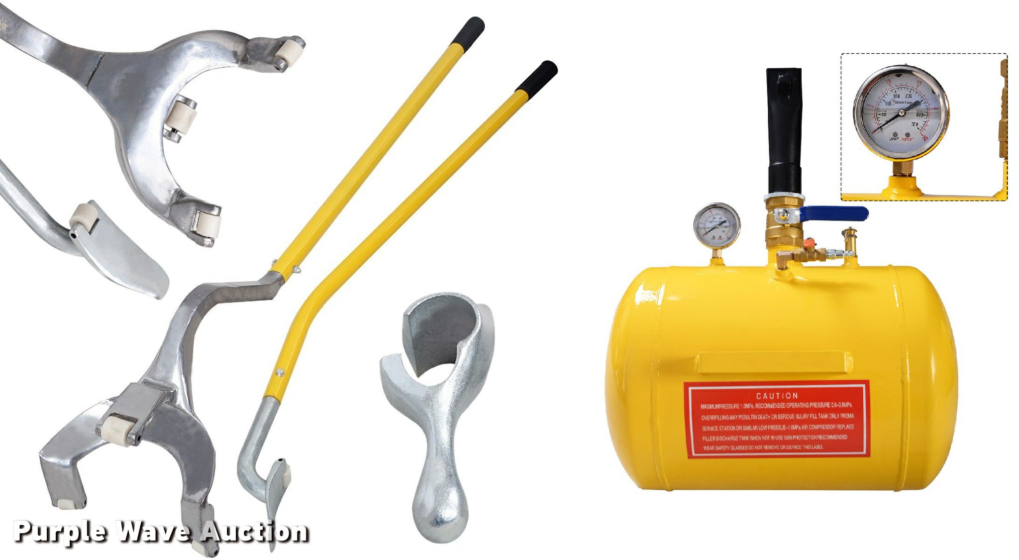 Three piece tire changing tools in Tonganoxie, KS Item F1571 sold