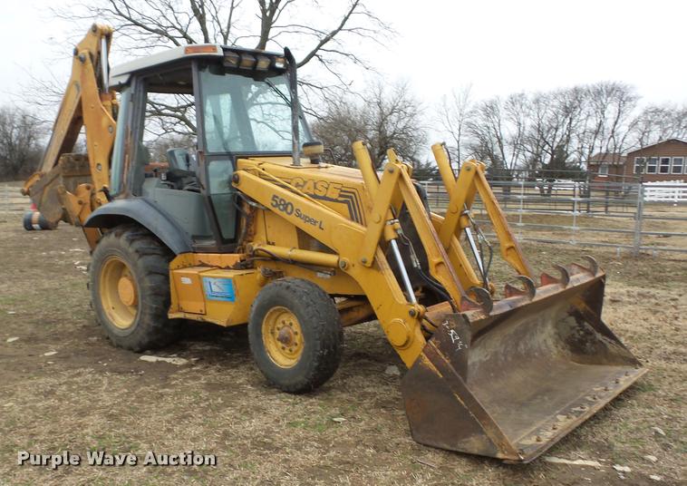 image for item AG9258 1995 Case 580 Super L backhoe