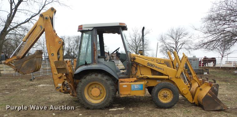 image for item AG9258 1995 Case 580 Super L backhoe