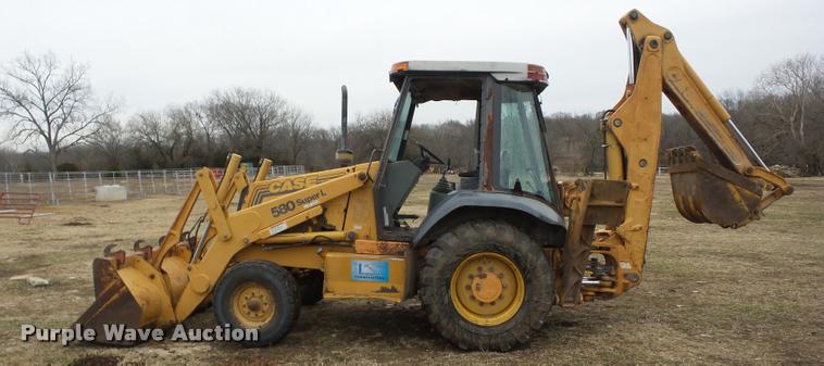 image for item AG9258 1995 Case 580 Super L backhoe