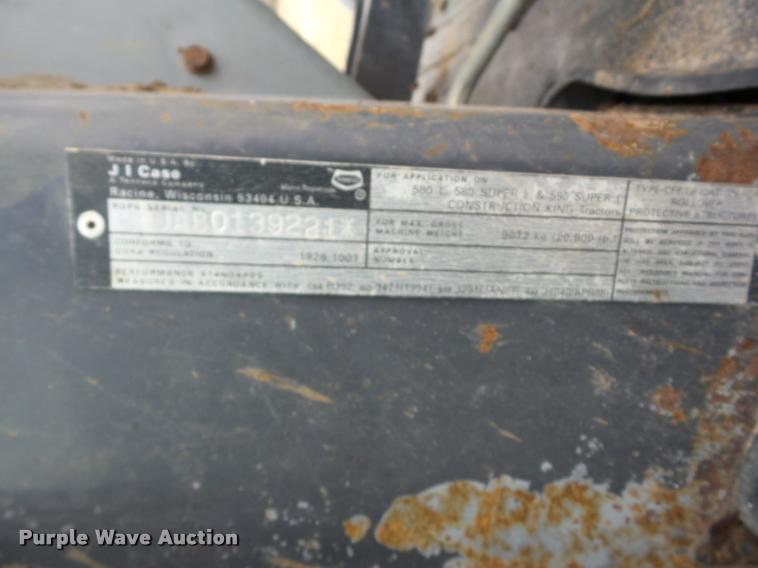 image for item AG9258 1995 Case 580 Super L backhoe