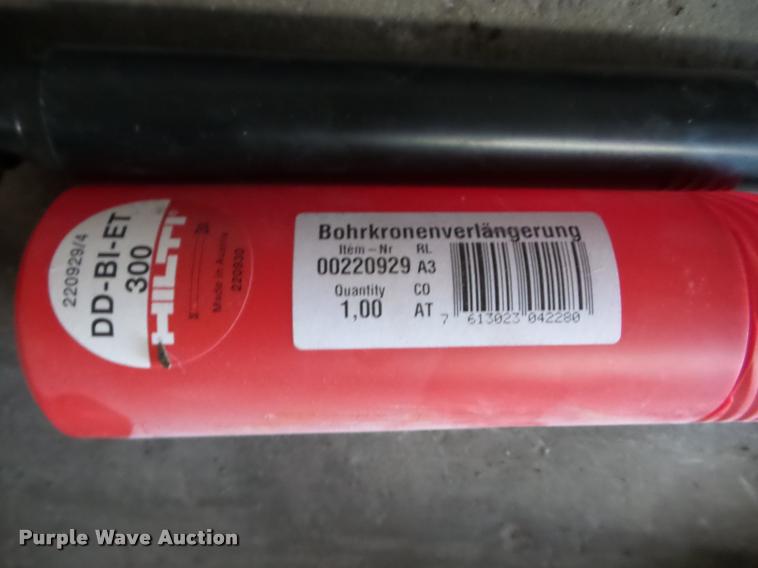 image for item AG9260 (10) Hilti core drill bits