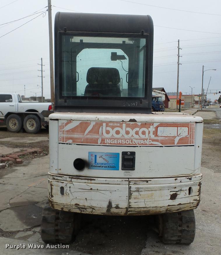 image for item AG9261 1997 Bobcat X331 compact excavator