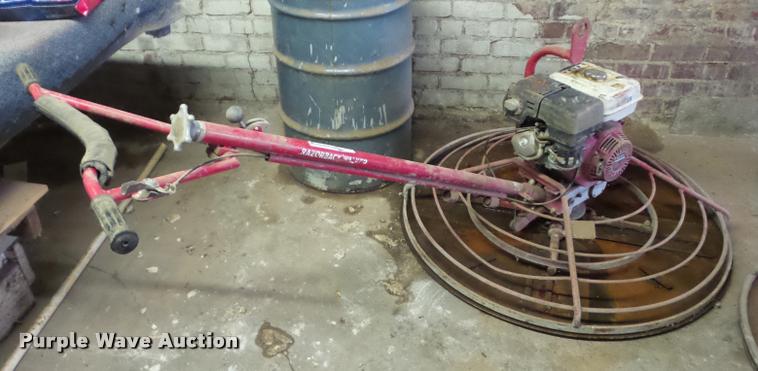 image for item AG9262 Razorback Walker power trowel