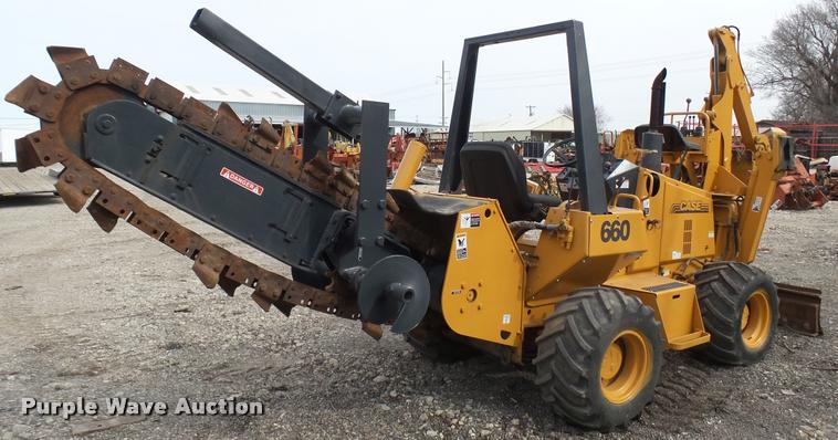 image for item AX9401 Case 660 trencher