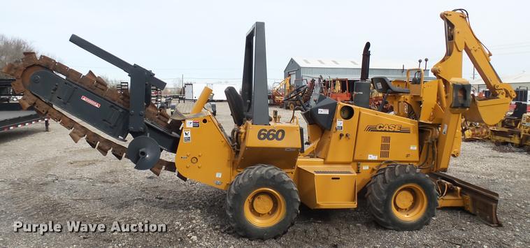 image for item AX9401 Case 660 trencher