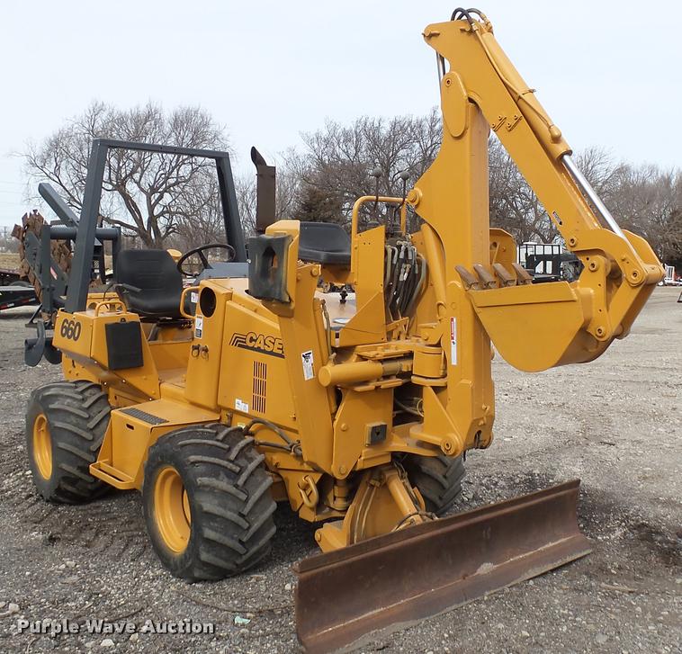 image for item AX9401 Case 660 trencher
