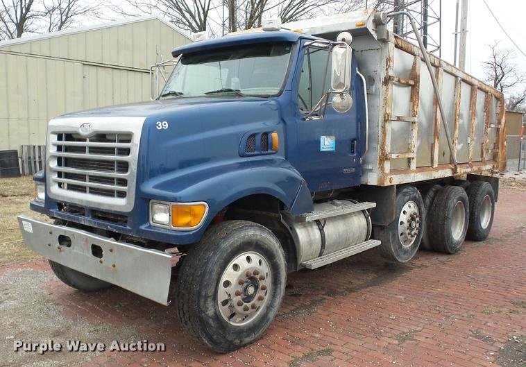 image for item B5409 2001 Sterling LT8500 triple axle dump truck