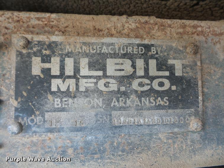 image for item BI9140 1983 Hilbilt end dump trailer