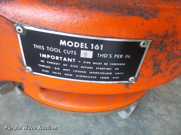 image for item BV9996 Ridgid 161 pipe threader