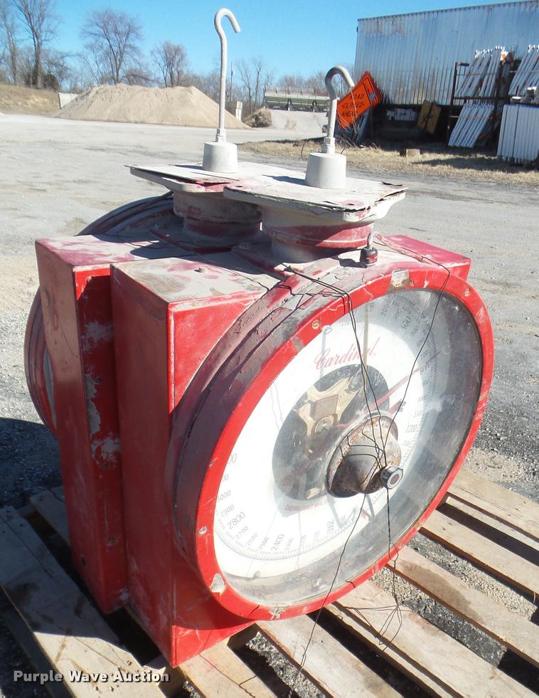 image for item BW9143 (2) Cardinal aggregate scales