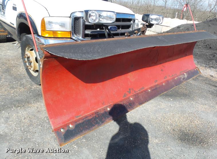 image for item CC9099 2001 Ford F550 Super Duty flat dump bed truck