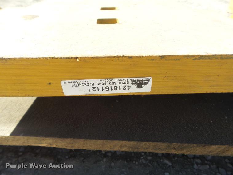 image for item CC9536 (5) Komatsu WA450 wheel loader cutting edges