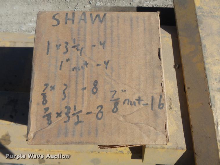 image for item CC9536 (5) Komatsu WA450 wheel loader cutting edges