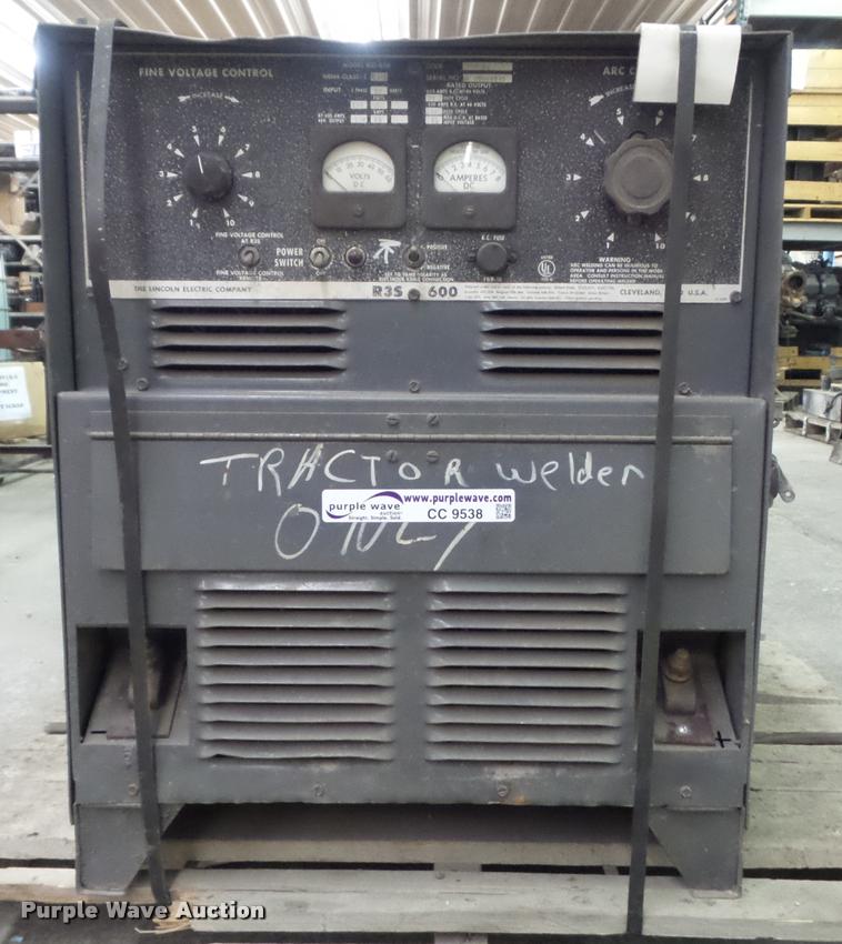 image for item CC9538 Lincoln R3S-600 welder