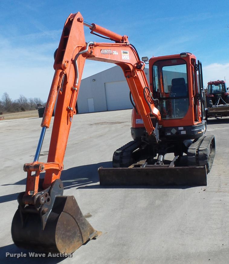 image for item DA3327 2008 Kubota KX161-3 compact excavator